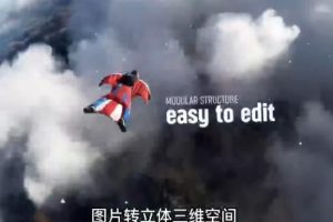 AE脚本-平面图片转3d三维视差动画Projection 3D v3.08(有教程视频)