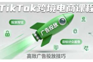 TikTok跨境电商全流程实操课，助力从业者掌握TikTok跨境电商运营核心技能，高效开展业务