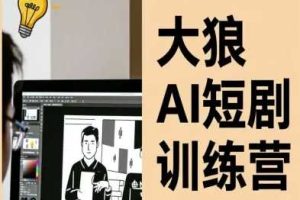 大狼AI短剧训练营-短剧课程(更新中)