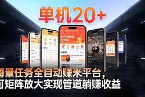 (16833期)99盒子自动挂机项目,单机20+,可矩阵放大实现管道躺赚收益,推广可享团队收益