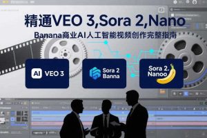精通VEO 3,Sora 2,Nano Banana商业AI人工智能视频创作完整指南