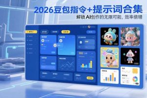 2026豆包指令+提示词合集,解锁AI创作的无限可能,效率倍增