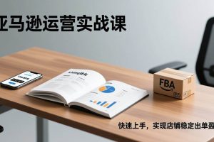 (17287期)亚马逊运营实战课,Listing优化、Vine秒杀、FBA发货,快速上手,实现店铺稳定出单盈利